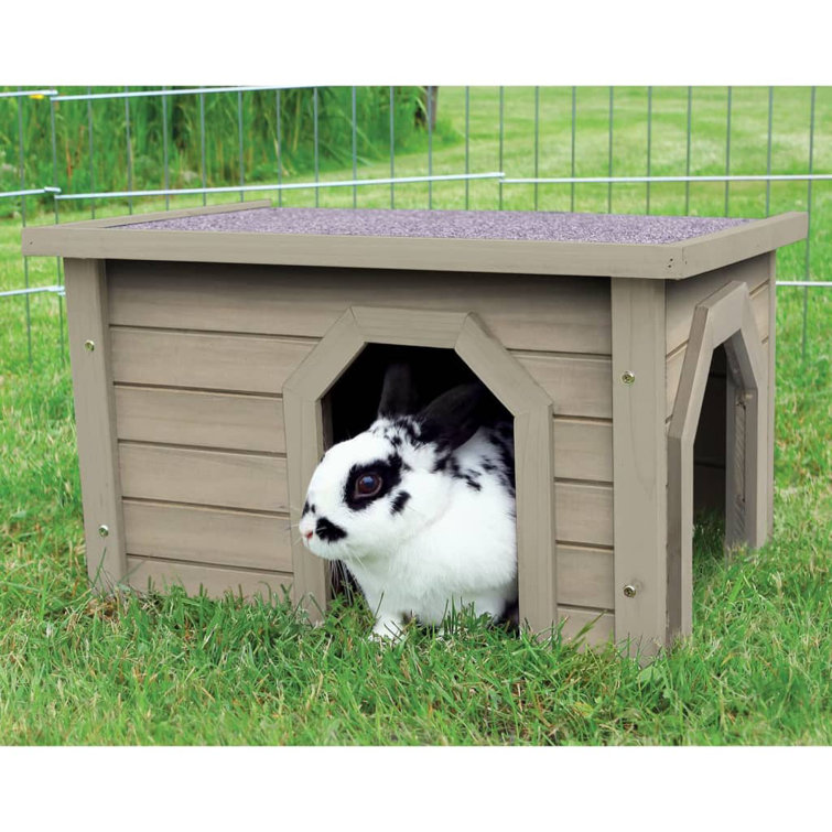 Archie & Oscar Derose Weather Resistant Rabbit Hutch Wayfair.co.uk
